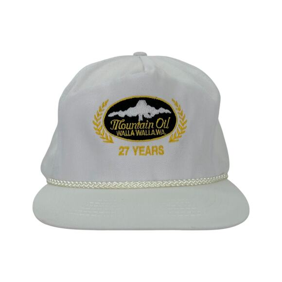Mountain Oil Custom Lubricants Walla Walla 27 Years Strapback Trucker Hat Cap - Picture 1 of 8